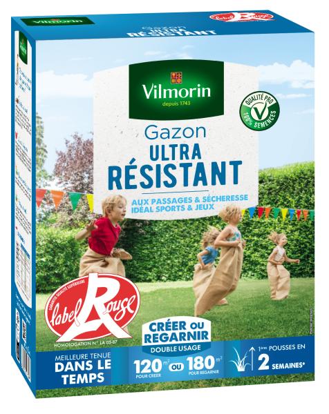 Ultra résistant - Gazon Ultra Résistant - Label Rouge - 3 kg - face recto